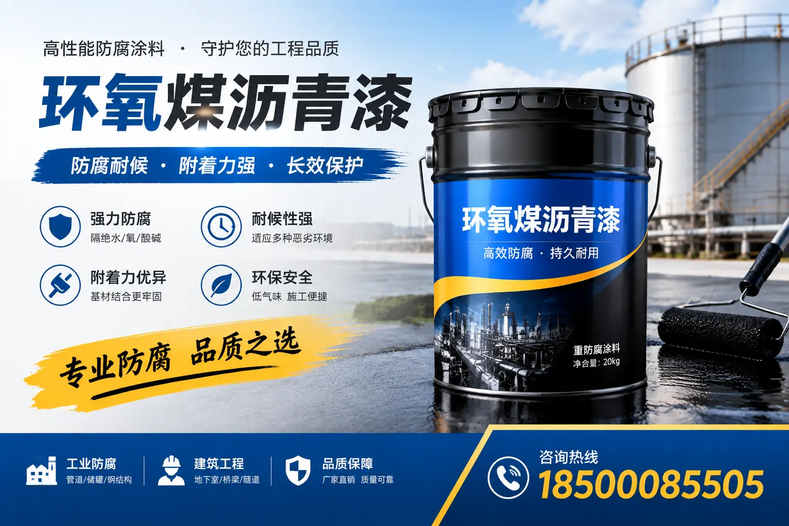 如何选择适合的环氧煤沥青漆？九江市场选型指南